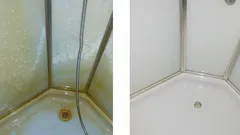 Så får du bort kalk i duschen över natten med ättika och sprayflaska